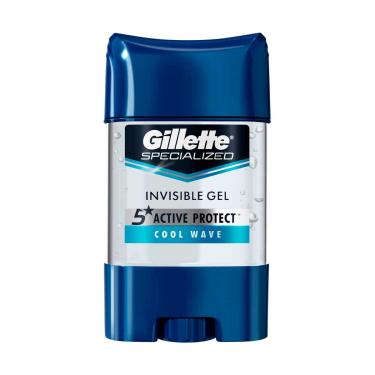Imagem de Desodorante Antitranspirante Clear Gel Gillette Cool Wave Masculino com 82g 82g