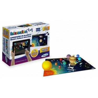 Imagem de Quebra Cabeça Conhecendo Os Planetas Sistema Solar 100peças
