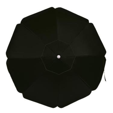 Imagem de Guarda-Sol Bagum Premium 2,00m - Preto