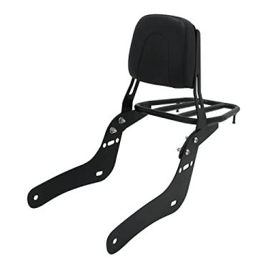 Imagem de FENGREN Motocicleta passageiro encosto destacável Sissy Bar com bagageiro para Honda Rebel 500 300 CMX500 CMX300 2017-2023