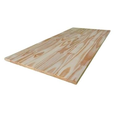 Imagem de Tampo de Mesa Madeira Maciça Natural Pinus Natural Para Mesa e Bancada 100x50 (NATURAL)