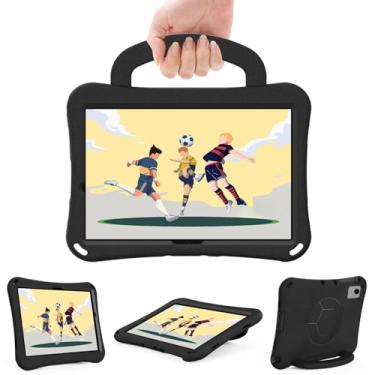 Imagem de Dteck Capa para tablet Samsung Galaxy Tab A9 Plus versão 2023 de 11 polegadas, modelo SM-X210/X215/X216 - [futebol fofo] capa resistente à prova de choque para crianças, capa traseira com alça