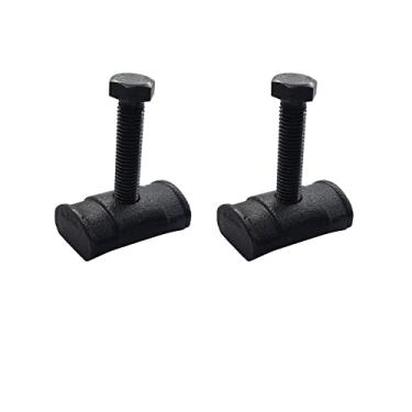 Imagem de Yukauto Porcas de bloco ajustador de chave de barra de torção com parafusos adequados para Chevy Silverado Suburban Avalanche Tahoe Express K1500/2500/3500, GMC Sierra Jimmy Sonoma, Cadillac Escalade (conjunto de 2 peças)