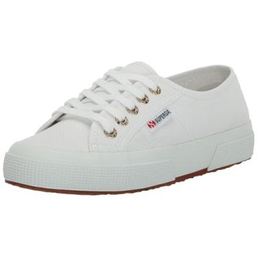 Imagem de Superga Tênis unissex 2750 Cotu Classic, Ouro pálido branco, 5.5
