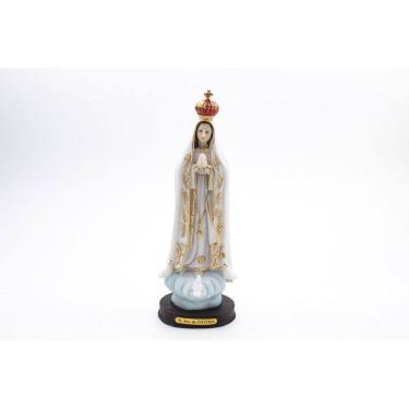 Imagem de Imagem Nossa Senhora De Fatima Resina 20 Cm
