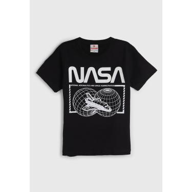 Imagem de Infantil - Camiseta Brandili Nasa Preta Brandili 26420 menino