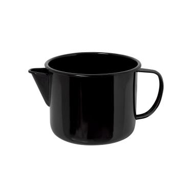Imagem de Caneca com Bico Esmaltada Preto 1 L Ewel