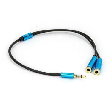 Imagem de Cabo Adaptador De Fone De Ouvido P2 Macho Para P2 Fêmea - Cirilo Cabos