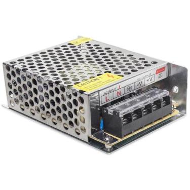 Imagem de Fonte Chaveada Bivolt 10A 12V 120W Para Cftv Fita Led Som