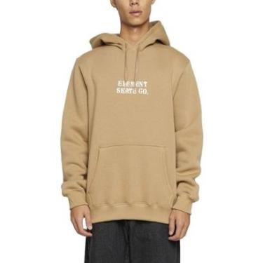 Imagem de Moletom Canguru Element Finding Caqui-Masculino