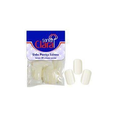 Imagem de Expositor De Unha Postiça Leitosa 24 Pacotes - Com 20 Unidades Cada - 