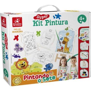 Imagem de Brinquedo para Colorir Pintando o Sete com 04 Telas - Brinc de Crianca