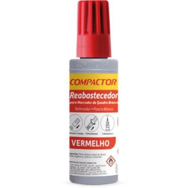 Imagem de Tinta Marcador Quadro Branco Reabastecedor 030 Vermelho 30ML - Caixa c