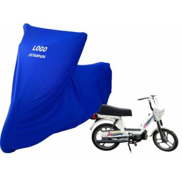 Imagem de Capa Para Moto Agrale Junior Tchau De Tecido Helanca Lycra - Mz, Azul