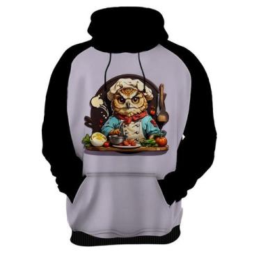 Imagem de Moletom Casaco Blusa Chefe Coruja Cozinheira Cozinha 1 - Enjoy Shop, G