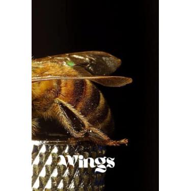 Imagem de Wings: Wide-ruled, lined paper diary or seasonal notebook with a soft pink cover that is empty inside. It has 120 pages and is 6" x 9" in size.