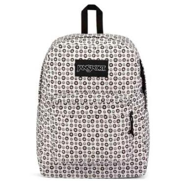 Imagem de Mochila Jansport Superbreak Plus All The Feels 26l Branco/Preto-Unissex