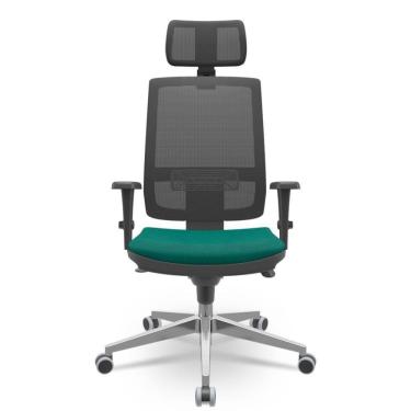 Imagem de Cadeira Brizza Presidente Tela Verde