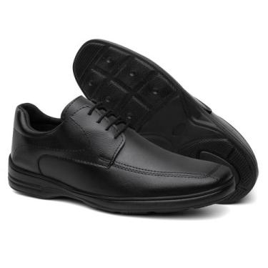Imagem de Sapato Masculino Tênis Social com Atacador-330 - World Baby, Preto, 42