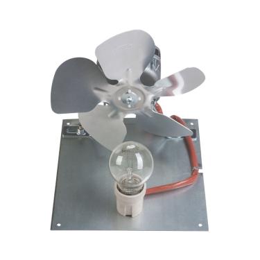 Imagem de Exaustor churrasqueira alv. c/ soquete 25cm Ventimais Bivolt