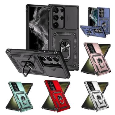 Imagem de Capa Capinha Case Compatível com Samsung Galaxy S24 Ultra Protetora Resistente Durável Anti Impacto Queda Choque Armor Armadura Militar (DOURADO)