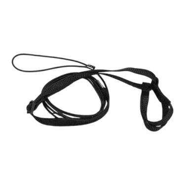 Imagem de Ioensy Birt Parrot Harness Leash, corda, nylon, ajustável, arnês de vôo de pássaro de tração de tração para mynah cockatiel badgerigar, S