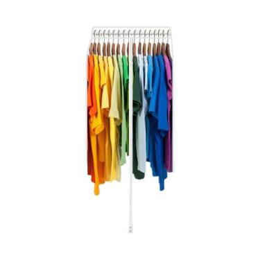 Imagem de Capa para Roupas 3D PEVA - Guarda-Roupa com Proteção Contra Poeira, Tr