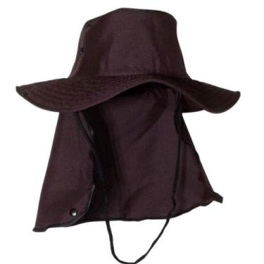 Imagem de Kit 2 Chapéu Pescador Australiano Boné Pesca Proteção Pescoço Sol Chap