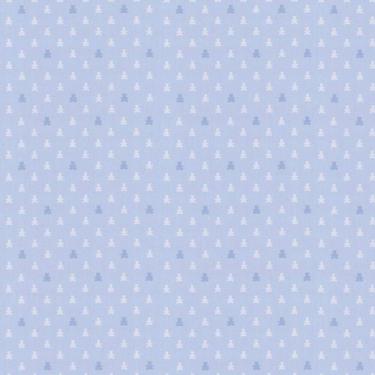 Imagem de Papel De Parede Ursinho Fundo Azul Autocolante Decorativo