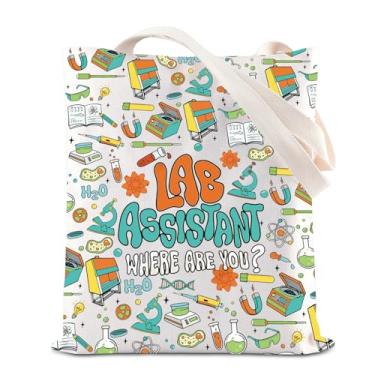 Imagem de KUIYAI Sacola de agradecimento do assistente de laboratório Lab Tech Week Assistente Médico Mistério Máquina Tema Laboratório Técnico Presente, Labassistantts-us, middle