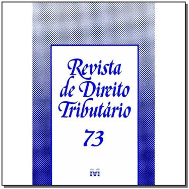 Imagem de Revista De Direito Tributario Vol. 73