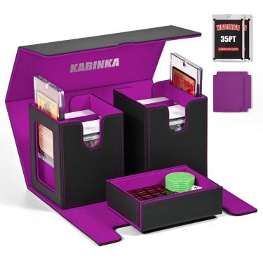 Imagem de Caixa de armazenamento de cartas colecionáveis Kabinka Deck Box para MTG