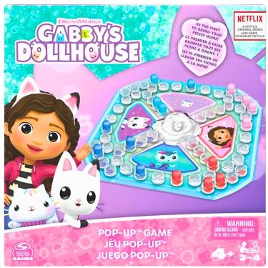 Imagem de Jogo de Tabuleiro Ludo Plástico Gabby´s Dollhouse Grow