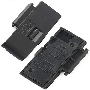 Imagem de Dromirow Tampa da tampa da porta da bateria peça de reparo de substituição para câmera digital Canon EOS 550D Rebel T2i Kiss X4 (1 peça)