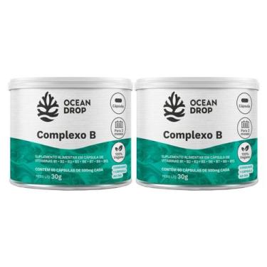 Imagem de 2un Complexo B Vitamina Lata 60 Cápsulas 500mg - Ocean Drop, Neutro