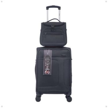 Imagem de Kit Conjunto Combo Viagem Mala Média Super Leve Frasqueira - TRIPX, Pr