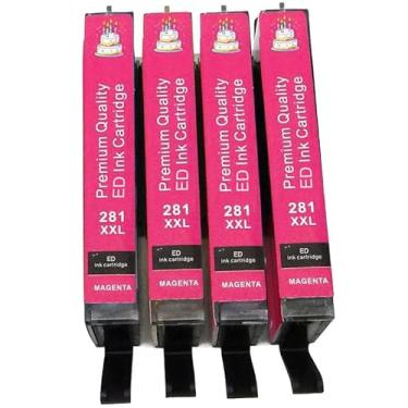 Imagem de BJ-INK 280 281 peças de cartucho de tinta, substituição para impressora C A N O N, compatível com impressora Pixma TR8520 TR7520 TS6120 TS6220 TS6320 TS6300 TS6200 TS9521C (BJ-2814M)