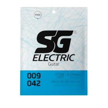 Imagem de Sg Encordoamento Guitarra .009 Extra Leve Níquel Jogo