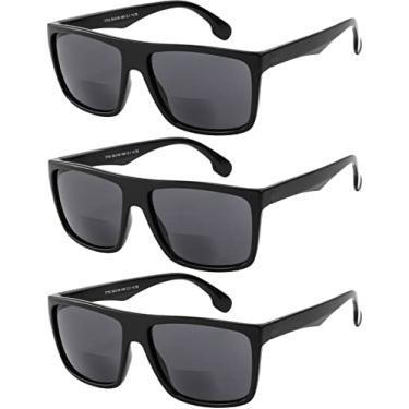 Imagem de Yogo Vision Óculos De Sol Bifocais Para Leitura, Masculino E Feminino - Clássico, Estilo Retrô, Proteção Solar Uv400, Leitura Áreas Externas + 2,75