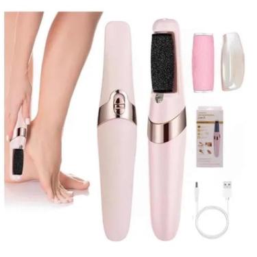 Imagem de Lixa De Pé Elétrico Lixa Elimina Calo esfoliador Portátil Usb Recarreg