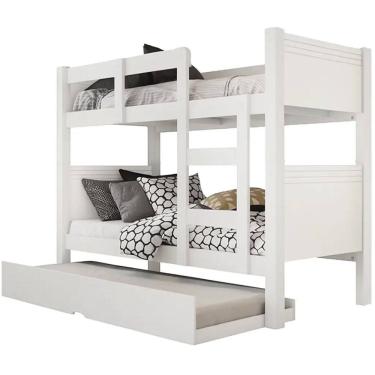 Imagem de Treliche Madri para Colchão 88cm Conquista Cor Branco