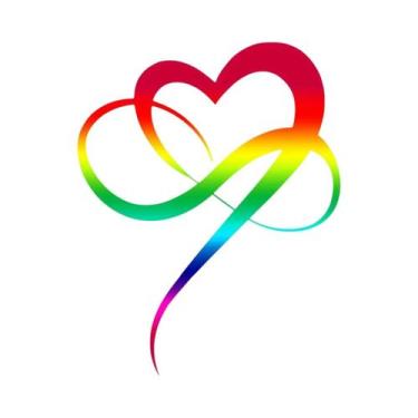 Imagem de Arte De Parede Com a Bandeira Arco-Íris LGBT, Pintura Em Tela, Imagens