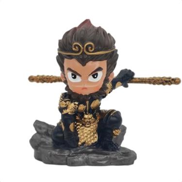 Imagem de KOOLIYA Black Myth Wukong Figure, The Monkey King Goku Action Figure Statue Figurine Capsule Toy Ornaments Best Gift Collection Pose-4