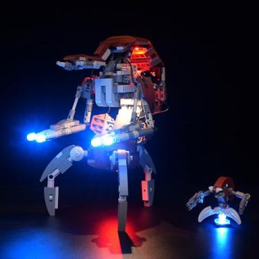 Imagem de LightGo LED Lighting Kit for Star Wars Lego 75381 Droideka Set, Not Include Model