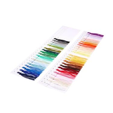 Imagem de And-et Amostra de cores de fio DuraTuft – 45 cores essenciais para tufos, confecção de tapetes, crochê, tecelagem e tricô – Pacote de amostras de nylon 100% B.C.F