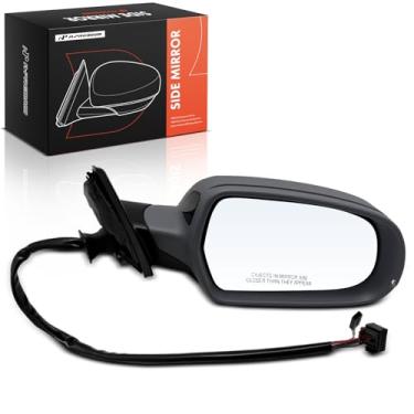 Imagem de A-Premium Espelho retrovisor elétrico do lado do passageiro - compatível com Audi A4 Quattro/A4/S4 2012 2013 2014 2015 2016 - Espelho retrovisor externo externo dobrável elétrico aquecido com seta e