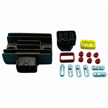 Imagem de Tuzliufi Retificador regulador de tensão compatível com Kawasaki Jet Ski 1200 STX-R Ultra 150 hp 150hp 21066-3715 21066-3716 210663715 210663716 21066 3715 3716 1999 20066 00 20 01 2002 2003 2004 2005