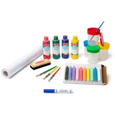 Imagem de Kit de Pintura Infantil com 15 Peças para Crianças Acima de 3 Anos, Melissa & Doug