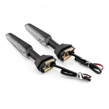 Imagem de GRJQRKHZ Luz de seta de motocicleta para K&awasaki Versys 1000 2012-2019 Luz de seta traseira para motocicleta, pisca-pisca de motocicleta, luz indicadora, luzes traseiras de freio traseiro