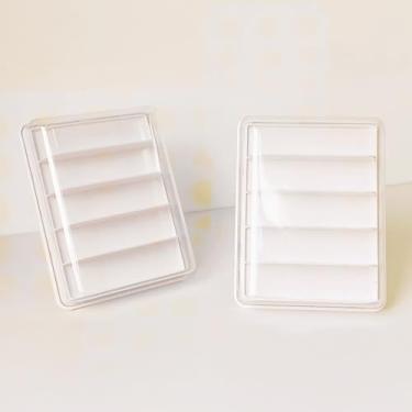 Imagem de Suporte de vitrine de acrílico transparente com base sólida, porta-retratos à prova de poeira para estatuetas de lembranças colecionáveis (19 x 14 x 4 cm)